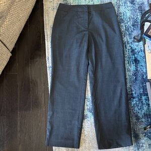 Ann Taylor Charcoal Wool Blend Trousers
